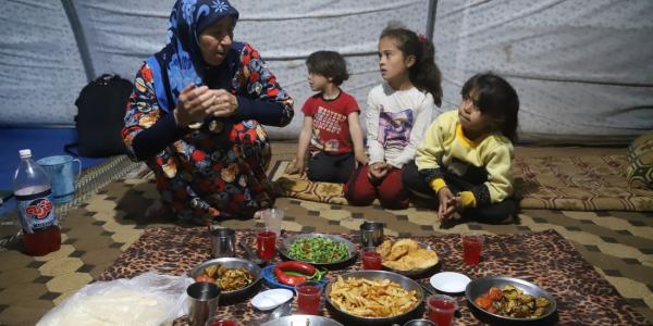 Tajaan Buka Puasa di Syria.